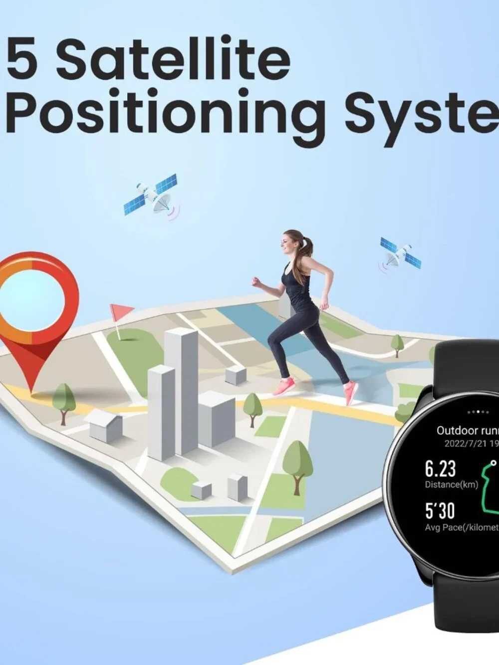 Amazfit GTR Mini Midnight Black - Best Apple Watch Alternative